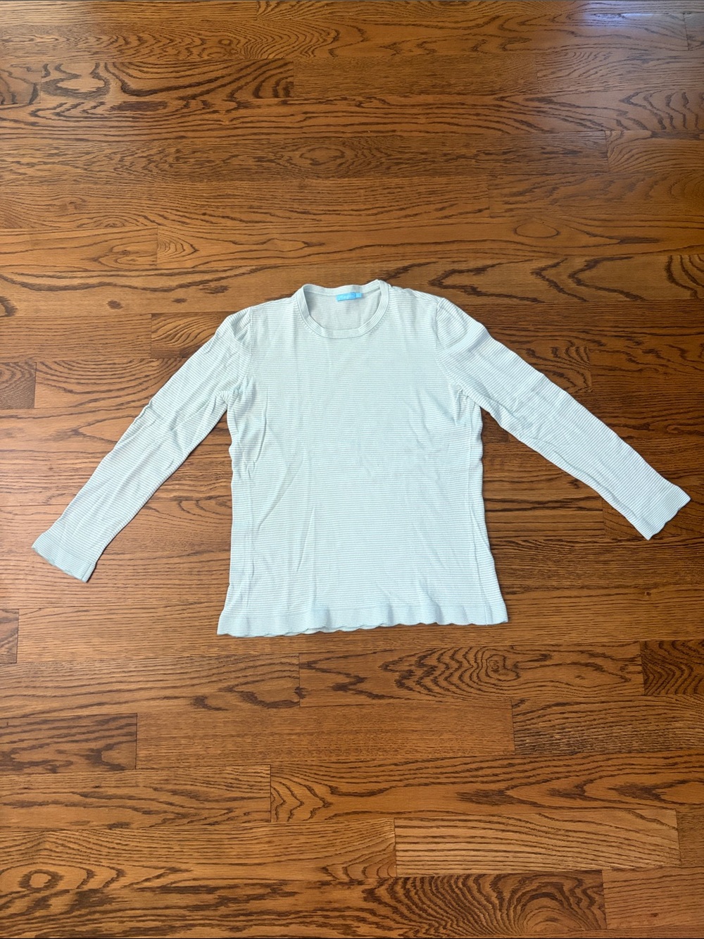 J. McLaughlin Pale Mint Crew Sweater Size S